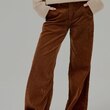 брюки прямого кроя из вельвета - Одежда, обувь